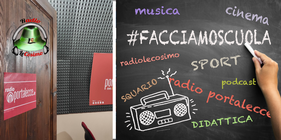 In onda #facciamoscuola. On air i ragazzi gli studenti su Radio Portalecce